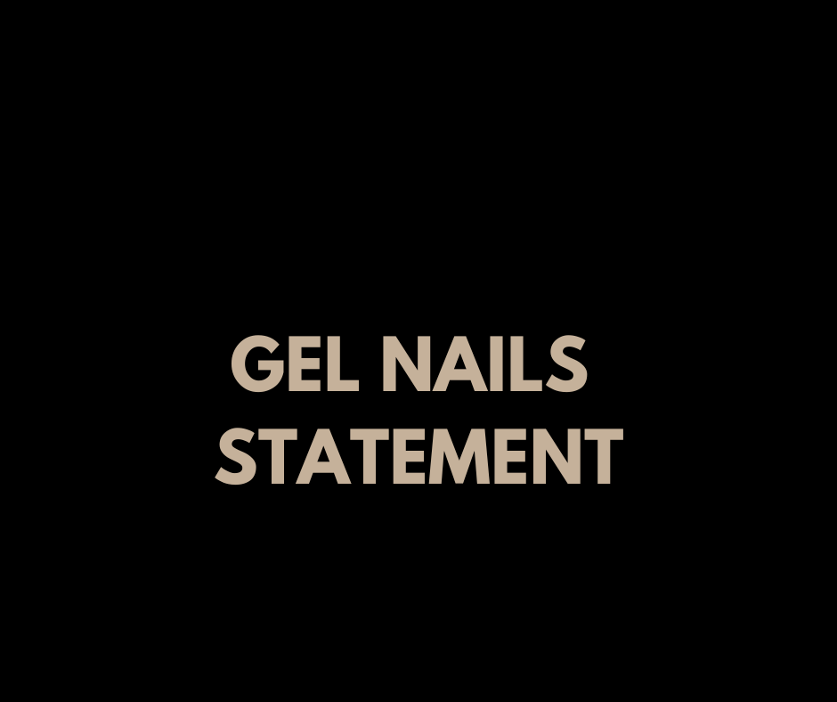 gel nails statement